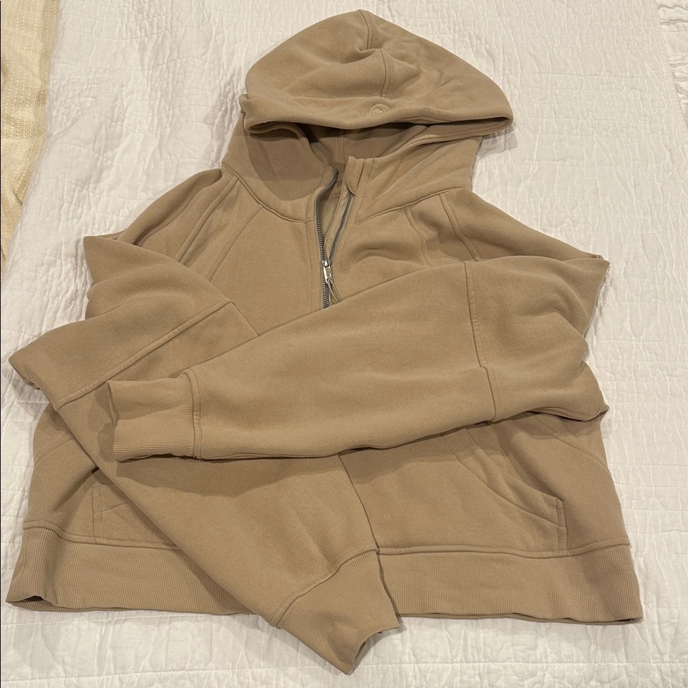 Tan Hooded Sweatshirt